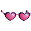Pink Heart Glasses